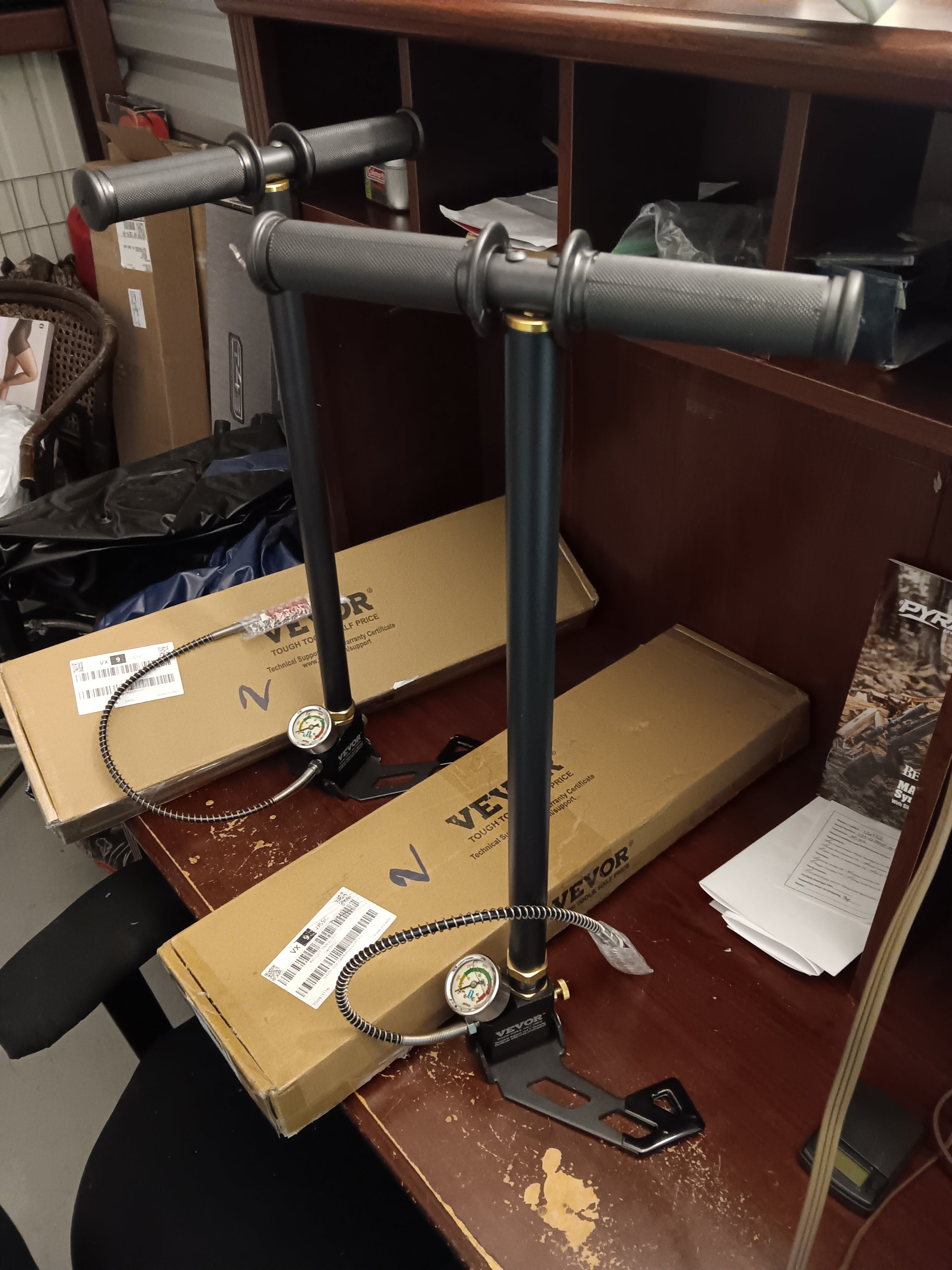 Vevor pre-charged pneumatic air pump